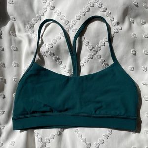 Lululemon Flow Y Bra A-C Cups - Storm Teal